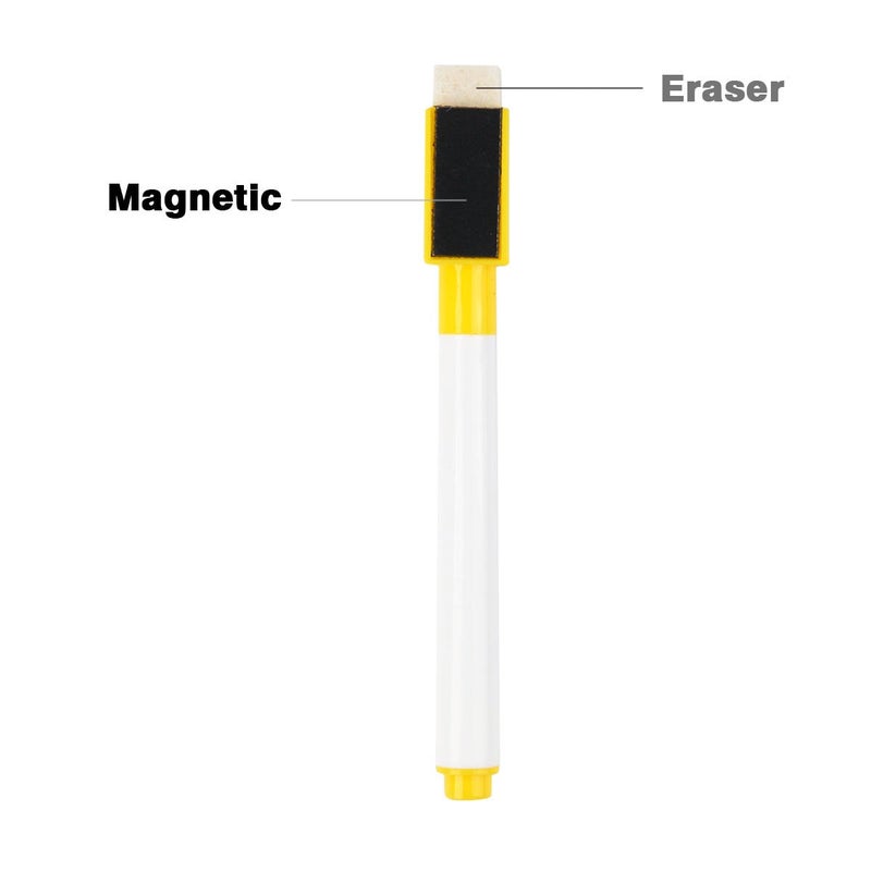 Vantasii Magnetic Refrigerator Whiteboard,Weekly Menu, Meal Planner, Grocery Shopping List, Dry Erase Board, for Kitchen Fridge with 8 Color Magnetic Markers (16inchx12inch) - Image 5